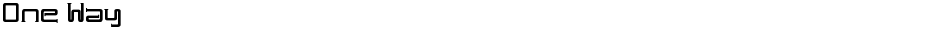 One WayDemo