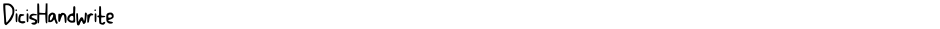 DicisHandwriteDemo