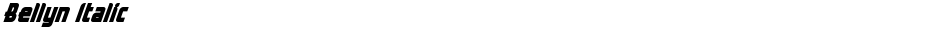 Bellyn ItalicDemo
