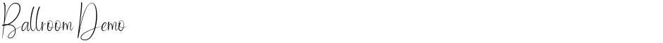 Ballroom DemoDemo