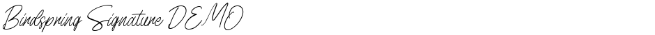 Birdspring Signature DEMODemo