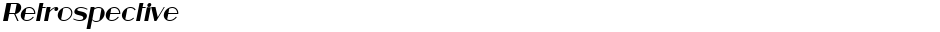 RetrospectiveDemo