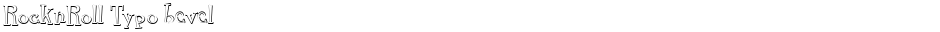 RocknRoll Typo bevelDemo