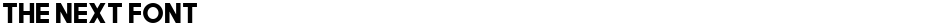 The Next FontDemo
