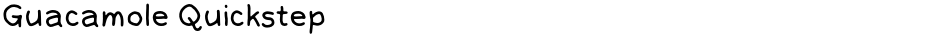 Guacamole QuickstepDemo