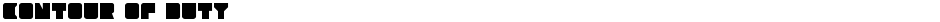 Contour of DutyDemo