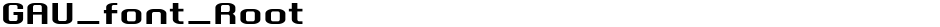 GAU_font_RootDemo