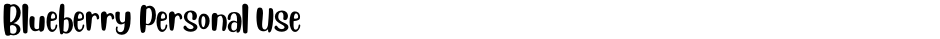 Blueberry Personal UseDemo