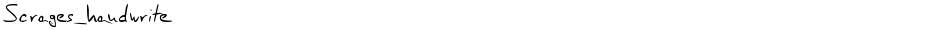 Scrages_handwriteDemo