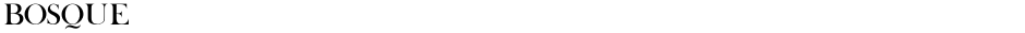 BOSQUEDemo