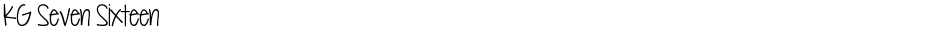 KG Seven SixteenDemo