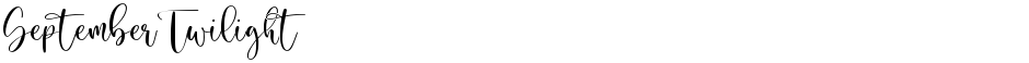 September TwilightDemo