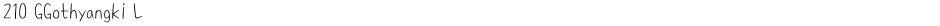 210 GGothyangki LDemo