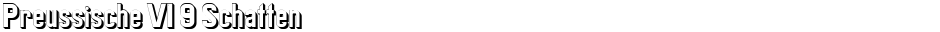 Preussische VI 9 SchattenDemo