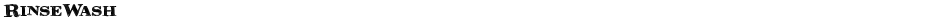 RinseWashDemo