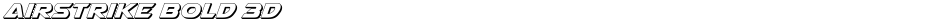 Airstrike Bold 3DDemo