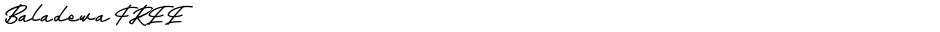 Baladewa FREEDemo