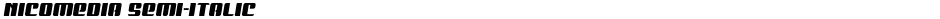Nicomedia Semi-ItalicDemo