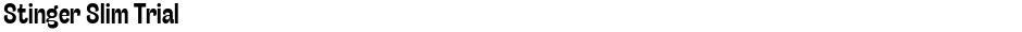 Stinger Slim TrialDemo