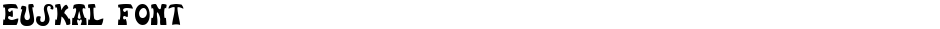 Euskal FontDemo