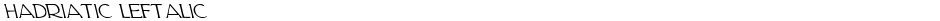 Hadriatic LeftalicDemo