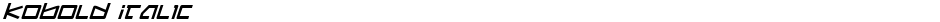 Kobold ItalicDemo
