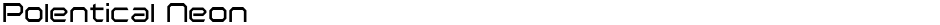 Polentical NeonDemo