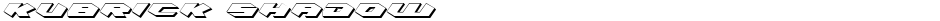 Kubrick ShadowDemo
