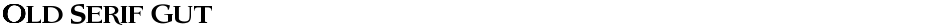 Old Serif GutDemo