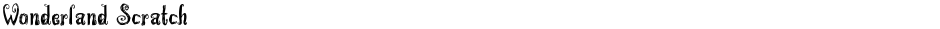 Wonderland ScratchDemo