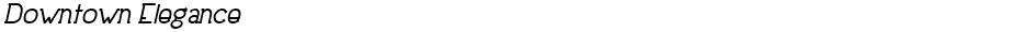 Downtown EleganceDemo