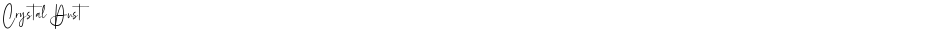 Crystal DustDemo
