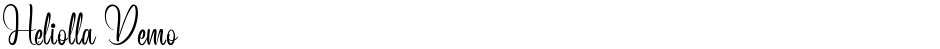 Heliolla DemoDemo