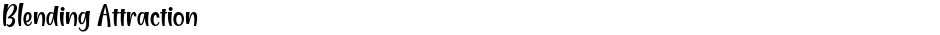 Blending AttractionDemo