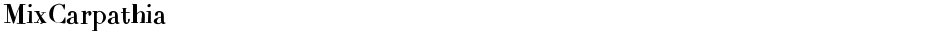 MixCarpathiaDemo