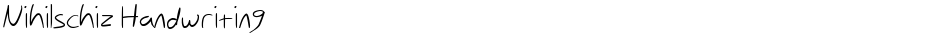 Nihilschiz HandwritingDemo