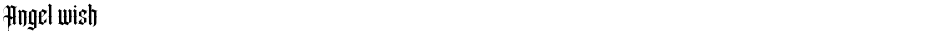 Angel wishDemo