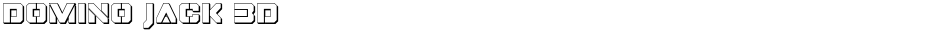 Domino Jack 3DDemo