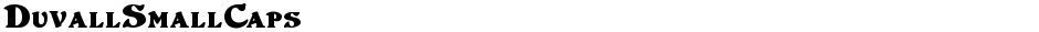 DuvallSmallCapsDemo