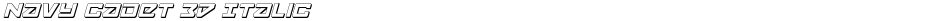 Navy Cadet 3D ItalicDemo