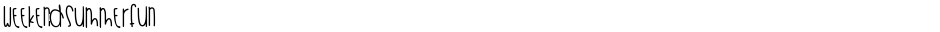 WeekendSummerFunDemo