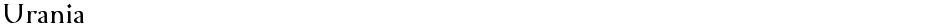 UraniaDemo