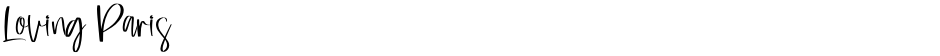Loving ParisDemo