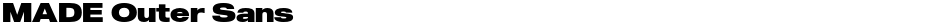 MADE Outer SansDemo
