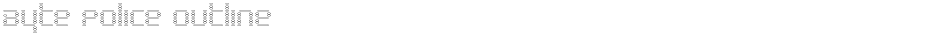 Byte Police OutlineDemo