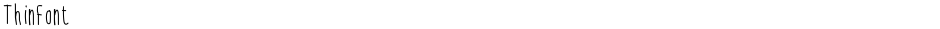 ThinFontDemo