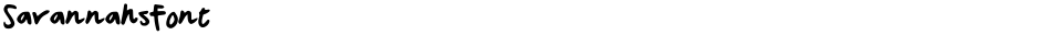 SavannahsFontDemo