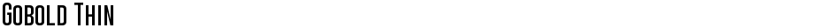Gobold ThinDemo