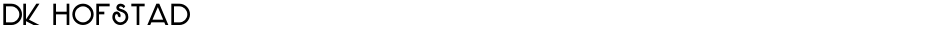 DK HofstadDemo