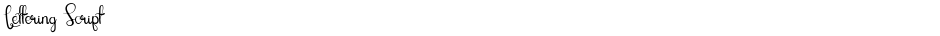 Lettering ScriptDemo